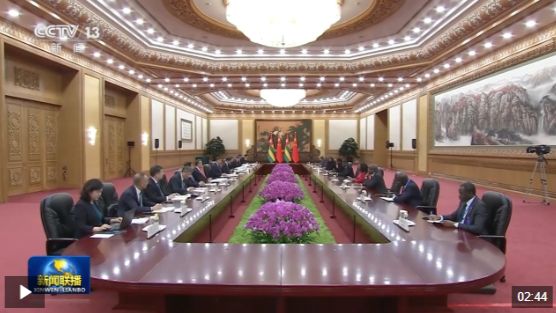 习近平会见多哥总统 中多关系提升为全面战略伙伴关系