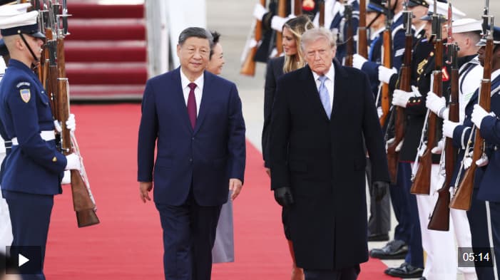 视频丨习近平抵达华盛顿对美国进行国事访问