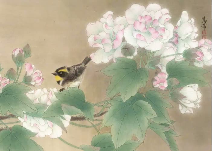 万芾“花鸟世界”中的二十四节气：霜降